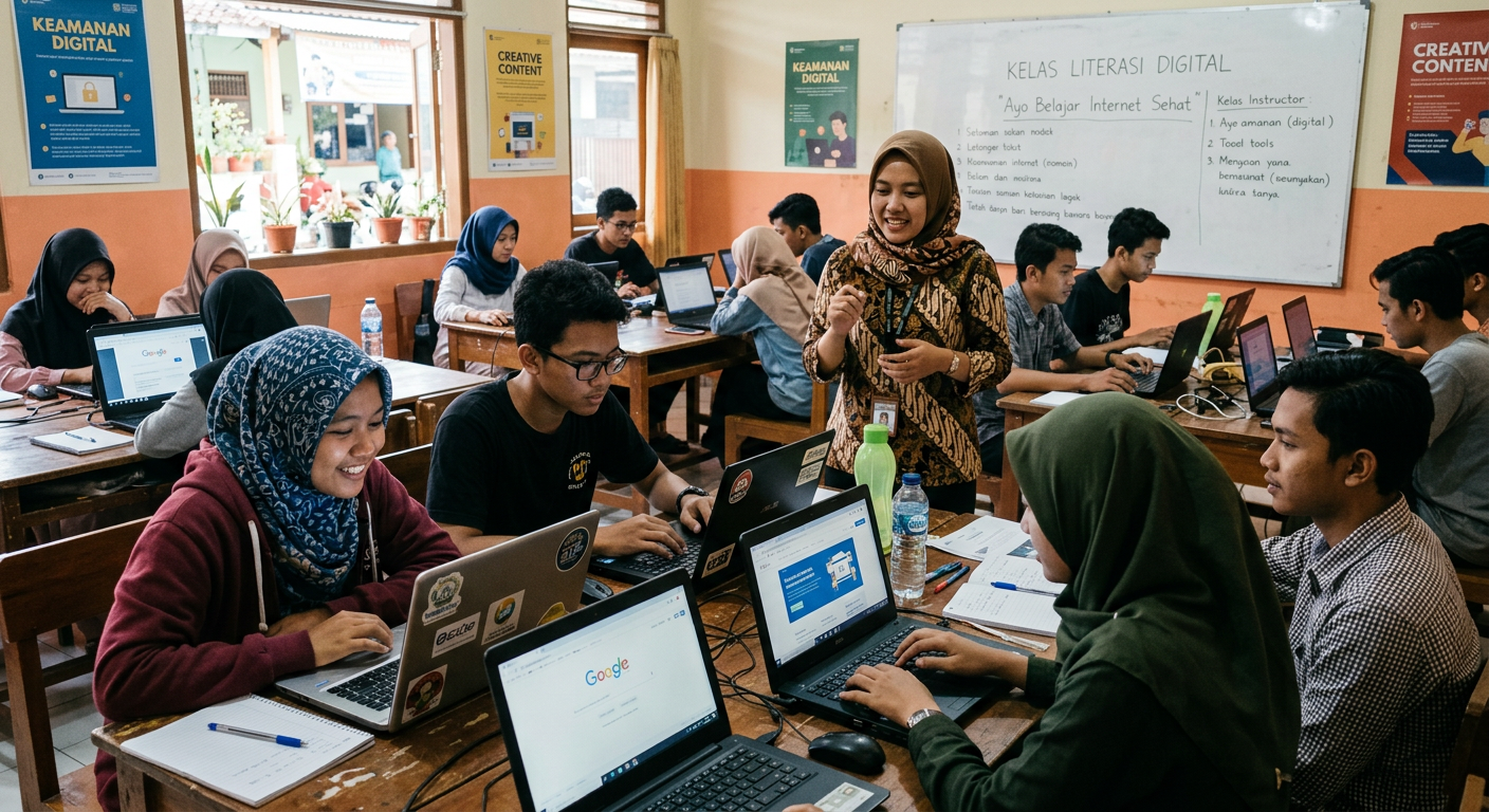 Pendidikan - Workshop literasi digital pemuda